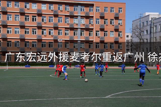 广东宏远外援麦考尔重返广州 徐杰直播意外透露引援内幕